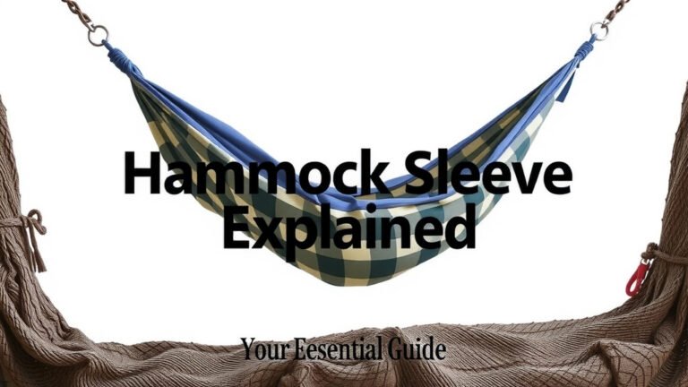 Hammock Sleeve Explained: Your Essential Guide