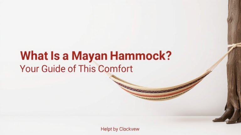 What Is a Mayan Hammock? Your Guide to This Comfort