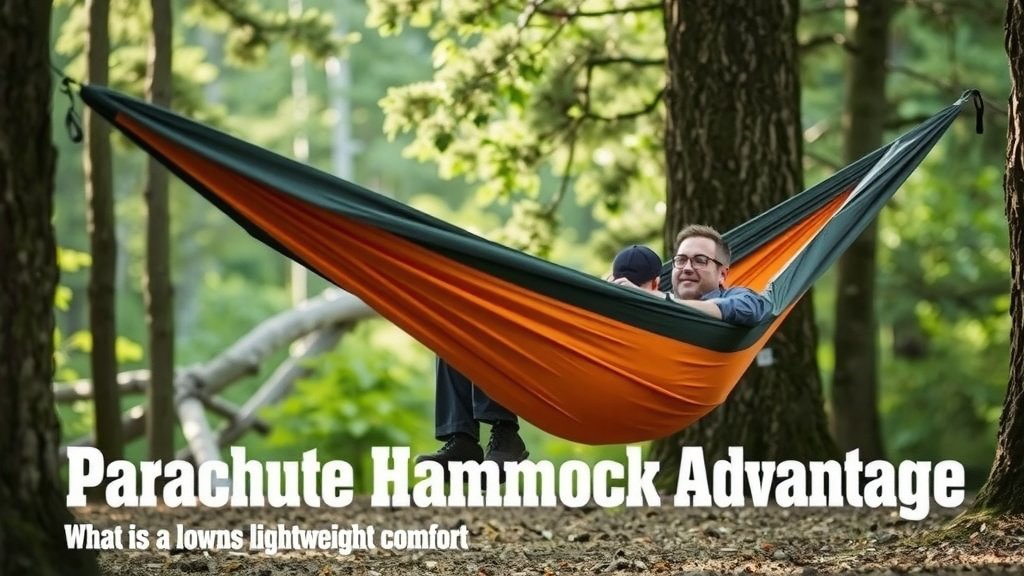 Discovering the Parachute Hammock Advantage