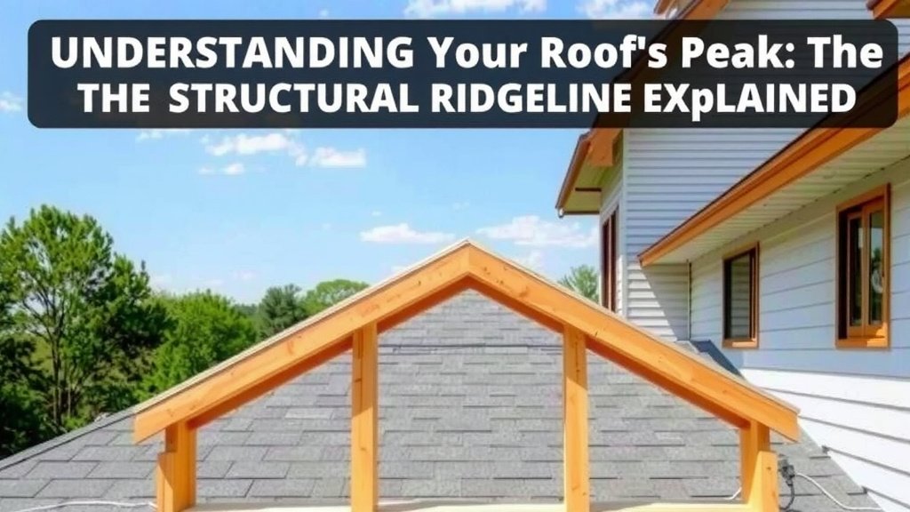 Understanding Your Roof's Peak: The Structural Ridgeline Explained