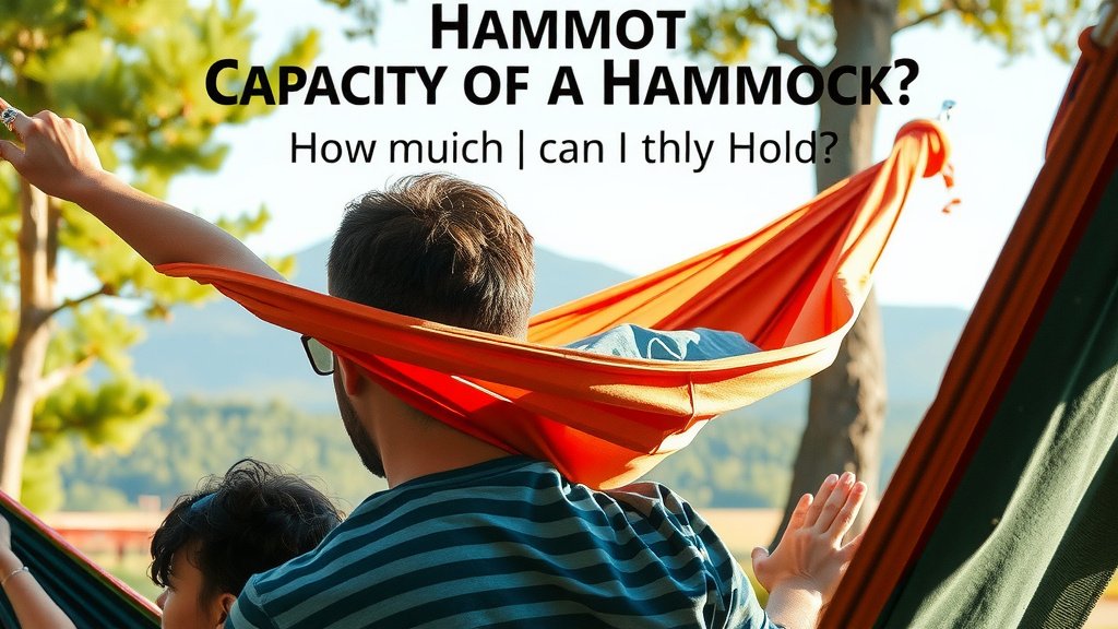 What's the Weight Capacity of a Hammock?
