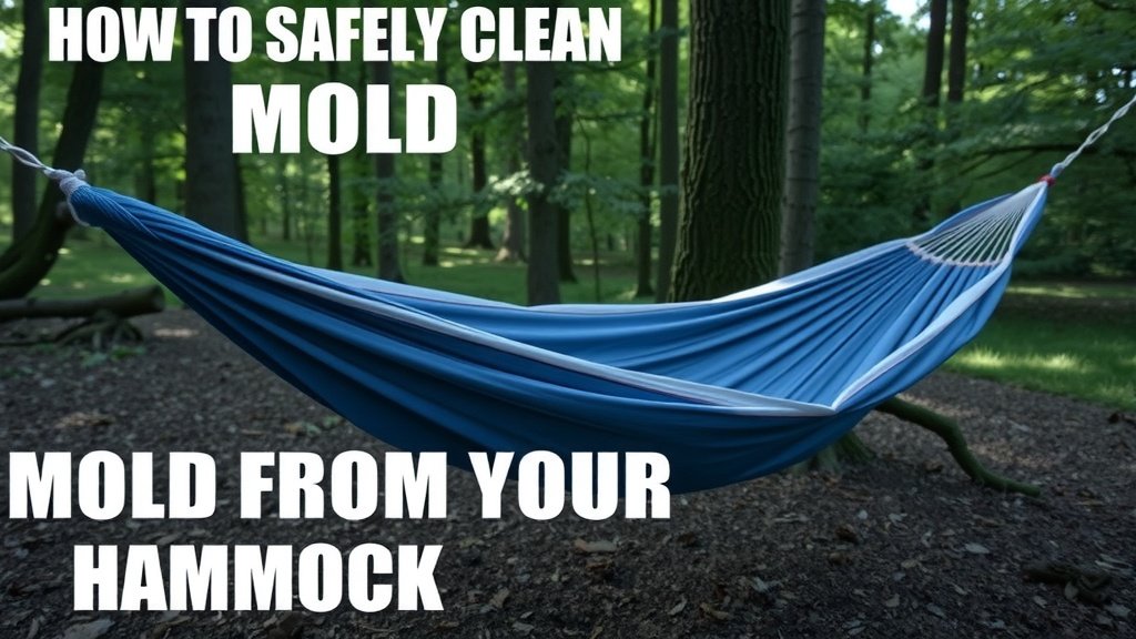 How to Safely Clean Mold from Your Hammock