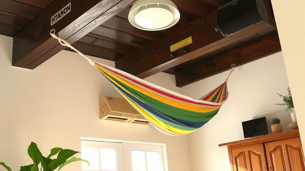 Your Guide to Hanging a Hammock Indoors