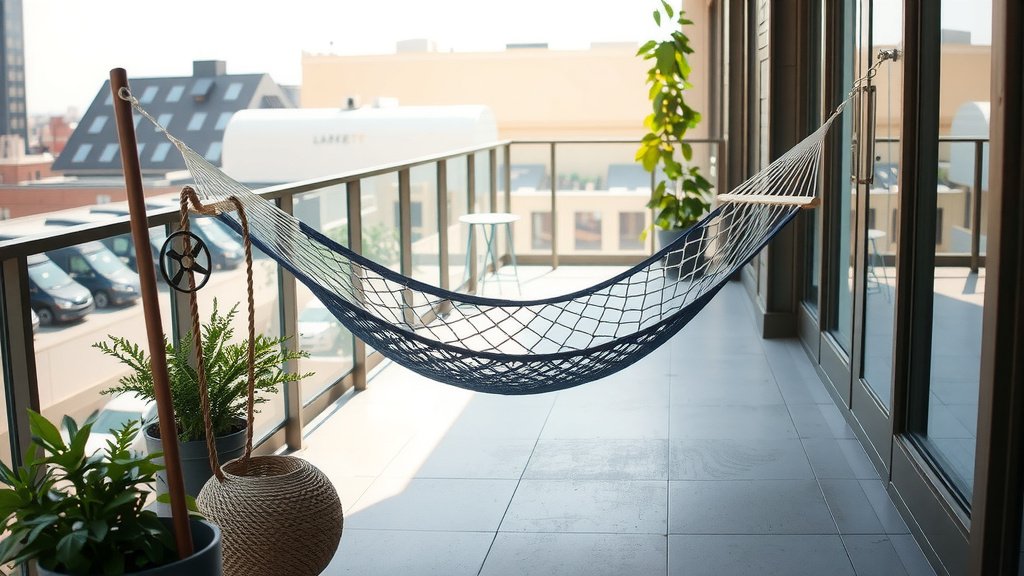 Setting Up Your Balcony Hammock Safely