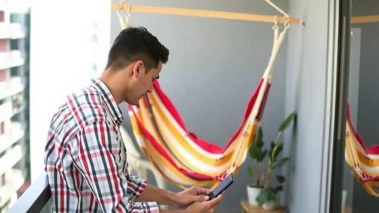 How to Hang a Hammock on Your Balcony Safely