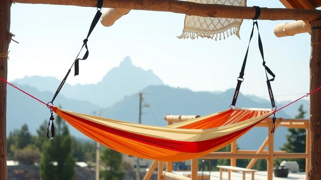 Getting Your Hammock Hung with Straps