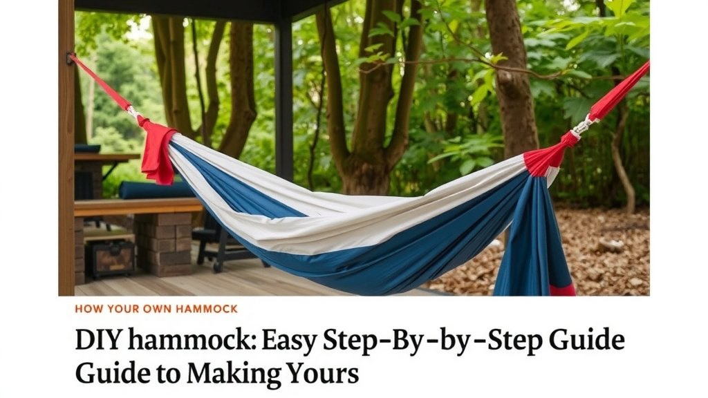 Crafting Your Own Hammock: A Simple Guide