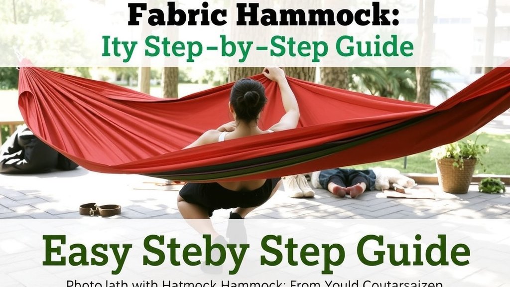 Crafting Your Own Fabric Hammock