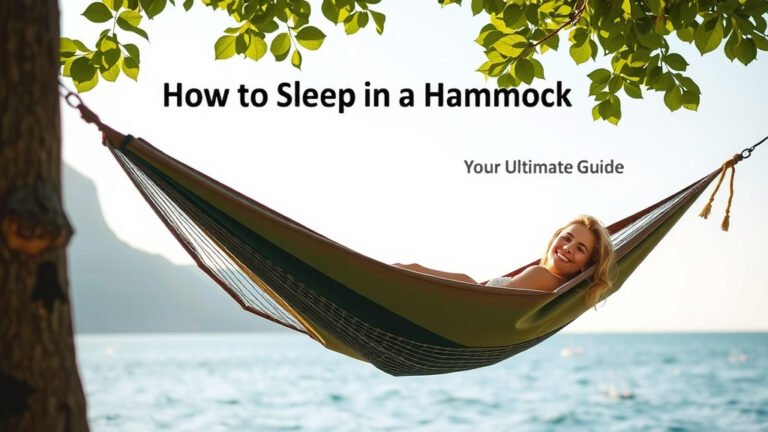 How to Sleep in a Hammock: Your Ultimate Guide