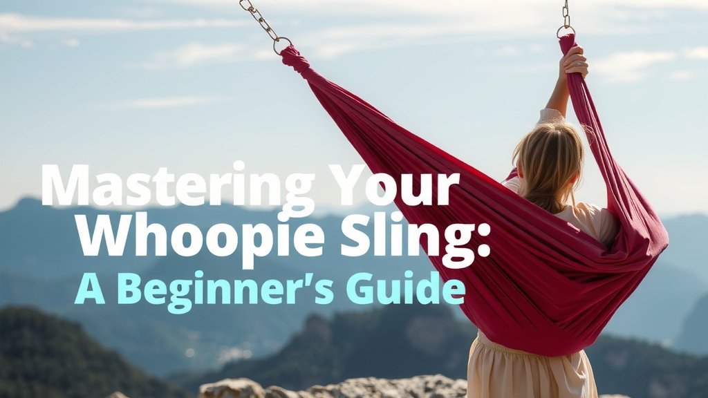 Mastering Your Whoopie Sling: A Beginner's Guide