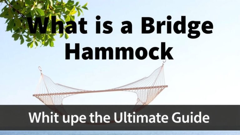 What is a Bridge Hammock? Your Ultimate Guide
