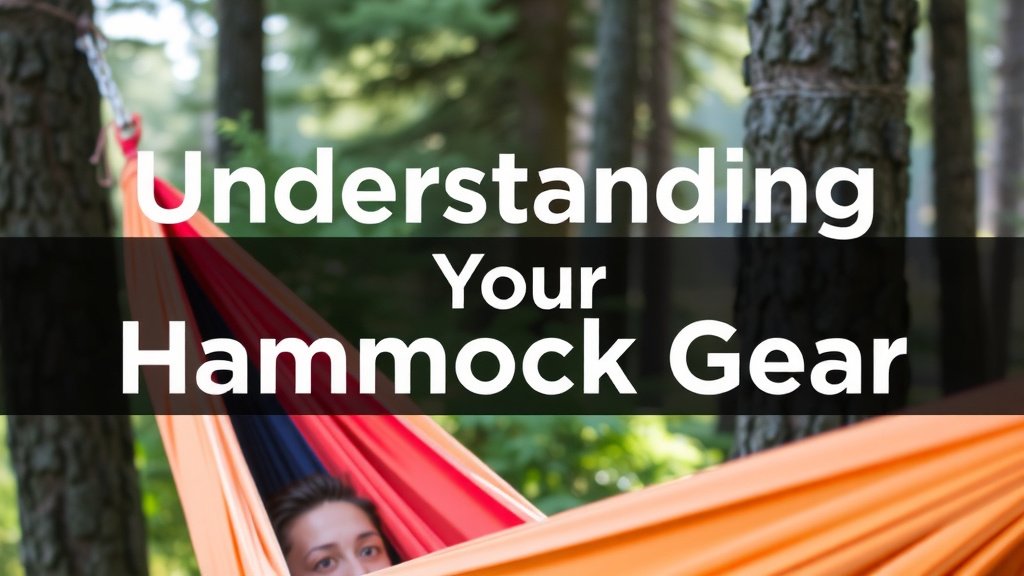 Understanding Your Hammock Gear Essentials