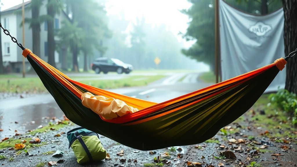 Staying Dry: Hammock Camping in the Rain