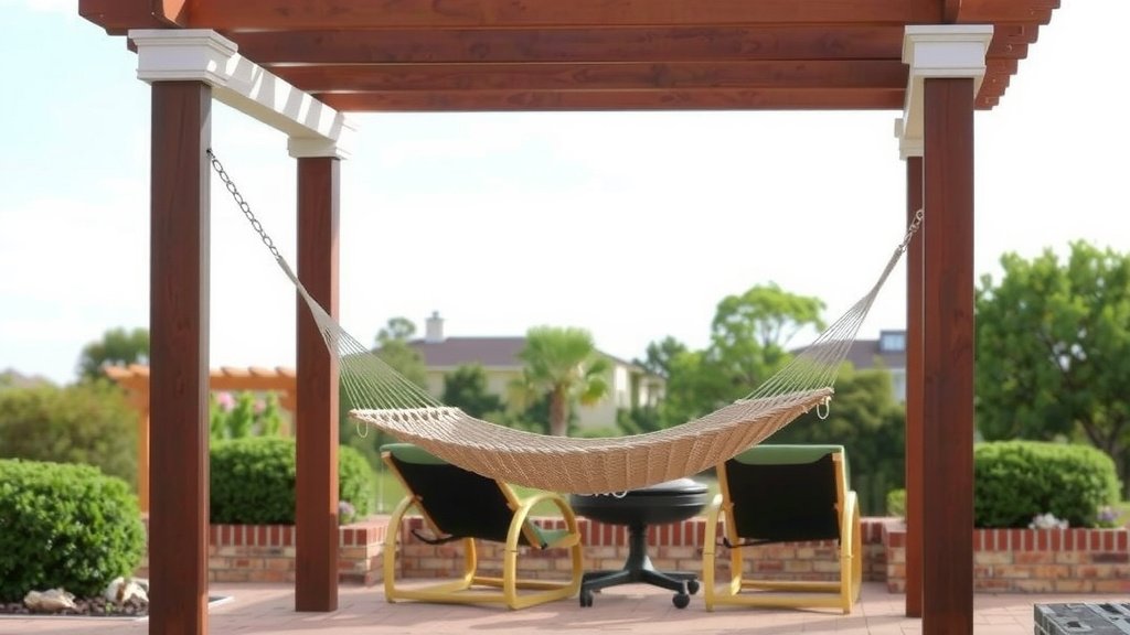 Considering a Hammock for Your Pergola