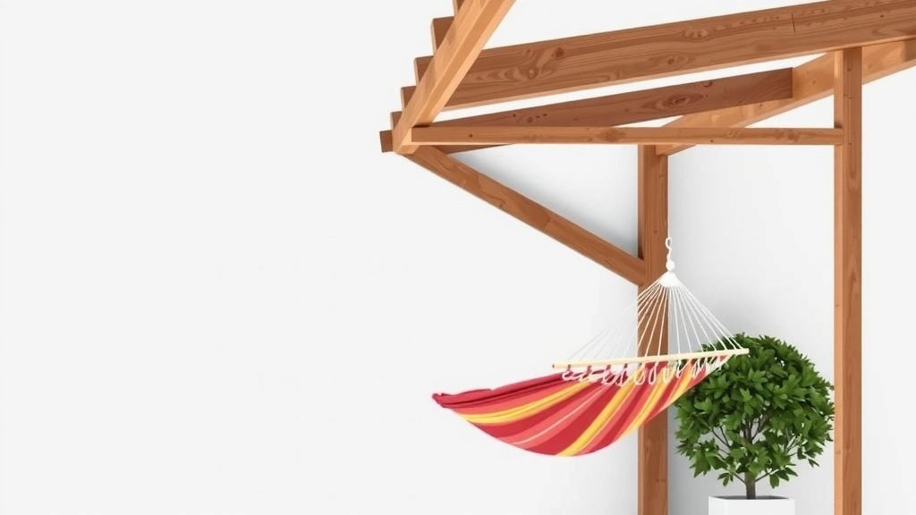 Hang a Hammock From a Pergola: Your Guide