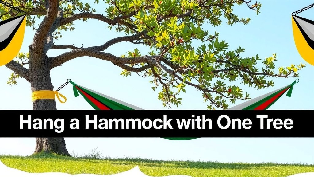 Hanging Your Hammock: Creative Solutions for One Tree