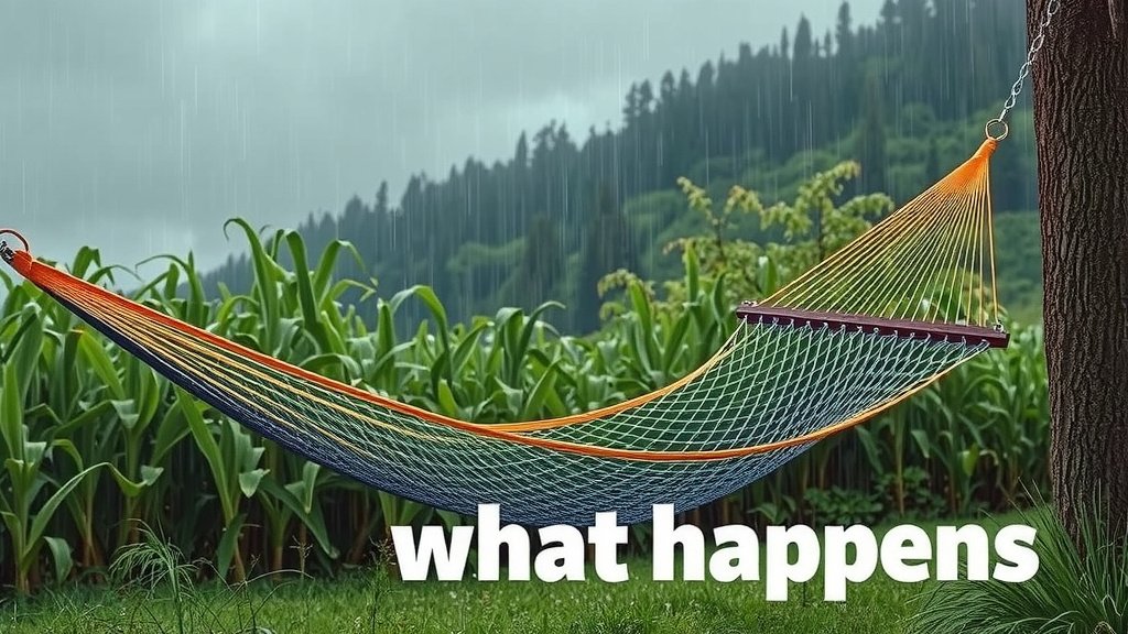 What Happens When Your Hammock Meets the Rain?