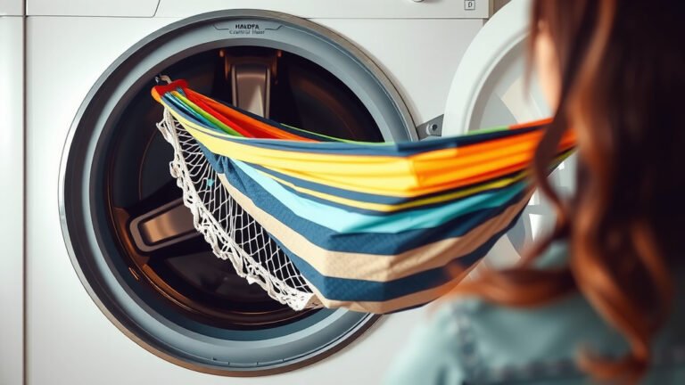 How to Wash Your Hammock in a Washing Machine Safely