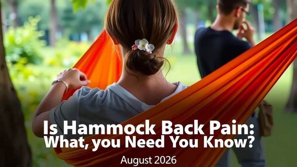 Is Sleeping in a Hammock Bad for Your Back?
