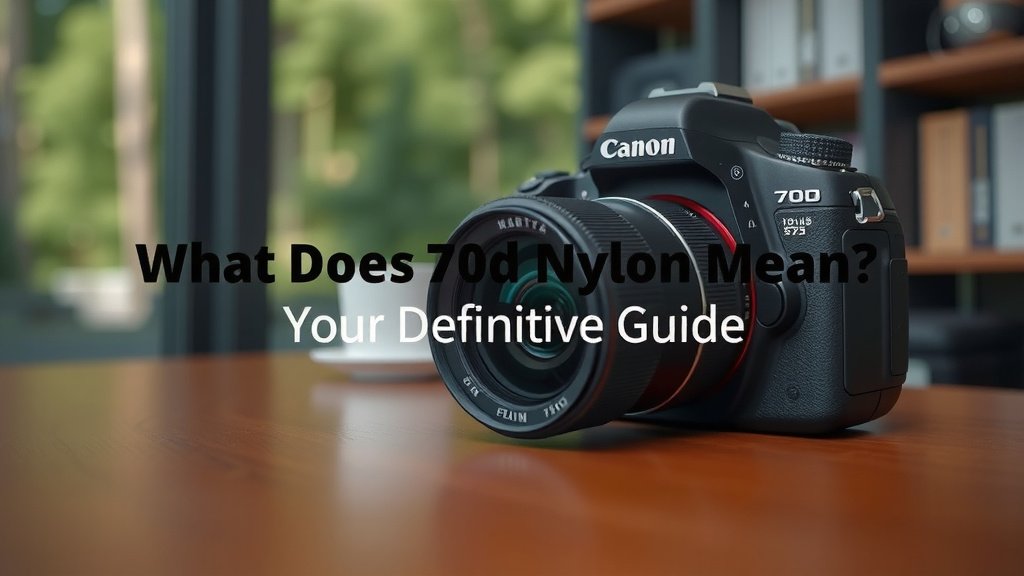 What Does 70D Nylon Mean? Your Definitive Guide