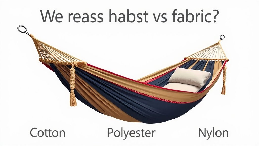 Best Hammock Fabric: Cotton vs. Polyester vs. Nylon