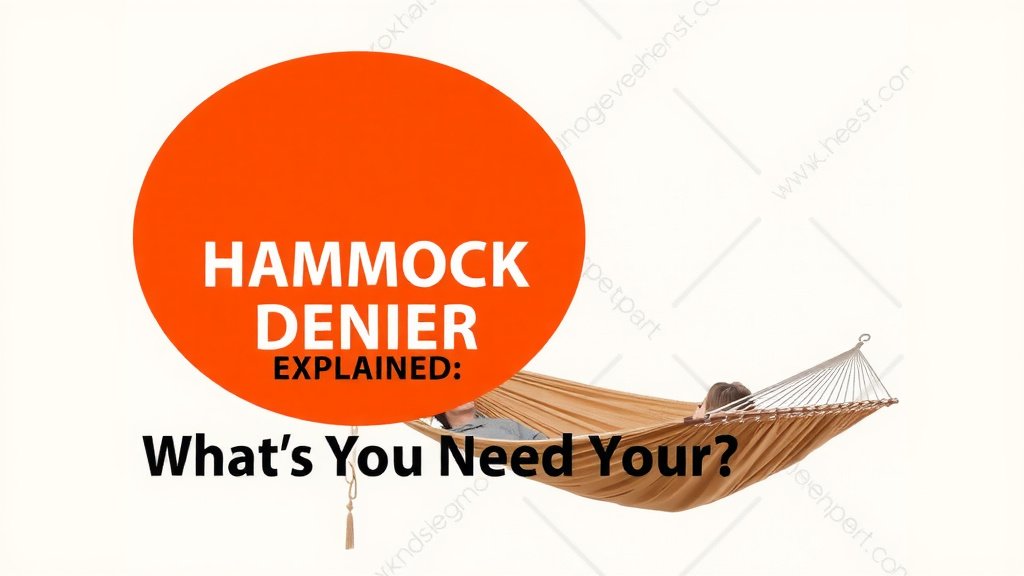 Hammock Denier Explained: What You Need to Know