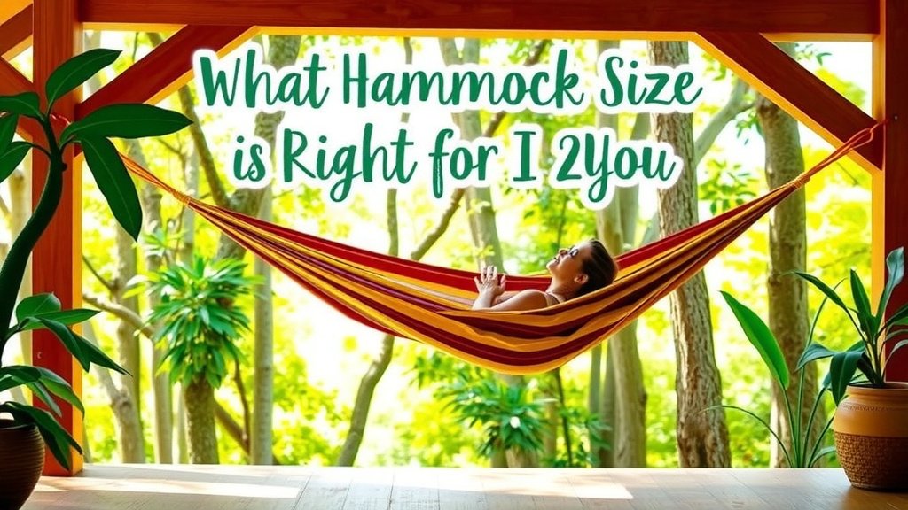 Finding Your Ideal Hammock Dimensions