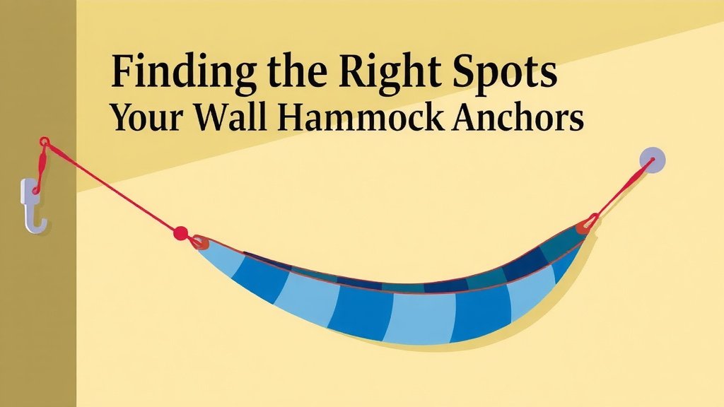 Finding the Right Spots for Your Wall Hammock Anchors