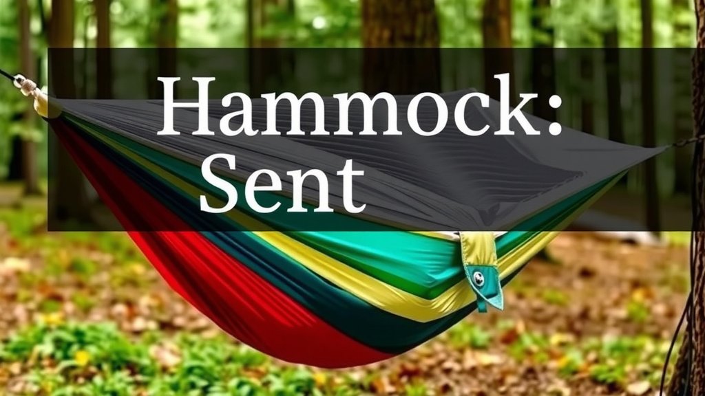 Choosing Your Outdoor Sleep System: Hammock vs. Tent