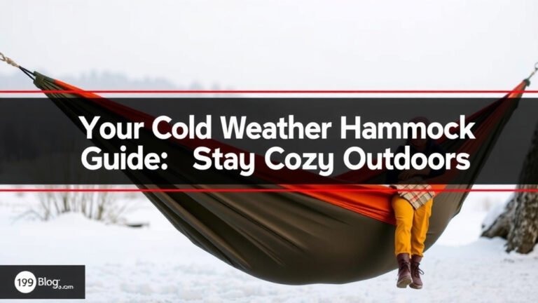 Your Cold Weather Hammock Guide: Stay Cozy Outdoors