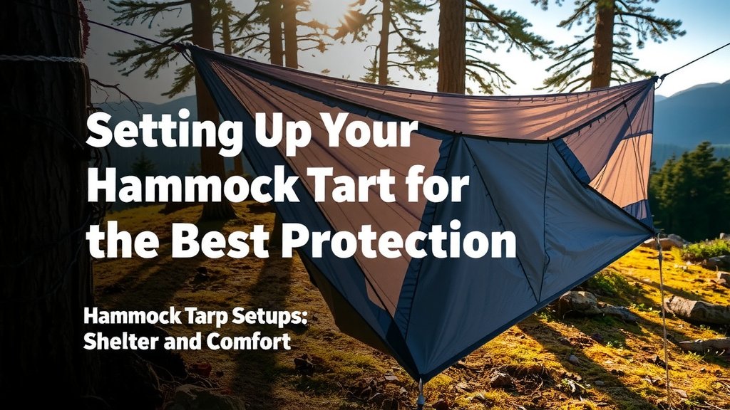 Setting Up Your Hammock Tarp for the Best Protection