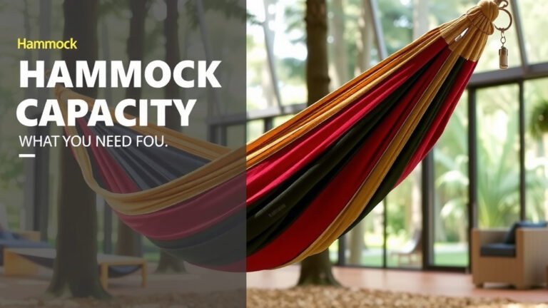 Hammock Weight Capacity: What You Need to Know