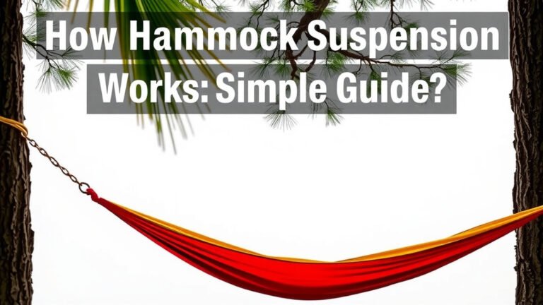 How Hammock Suspension Works: A Simple Guide