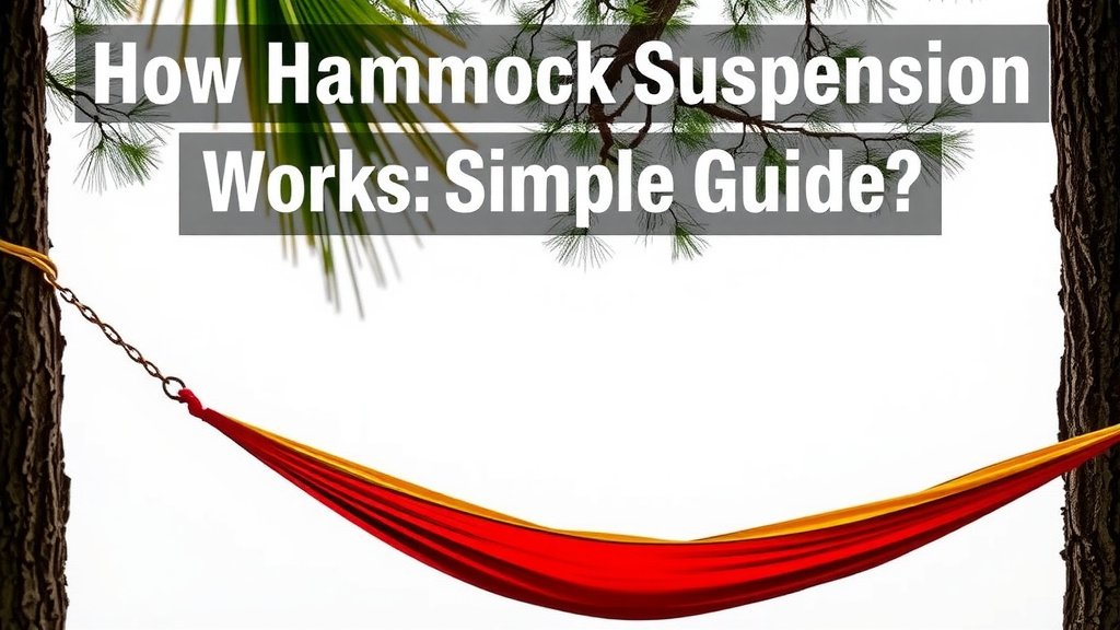 How Hammock Suspension Works: A Simple Guide