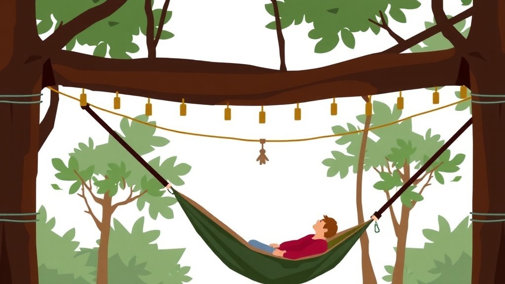 Setting Up Your Hammock Tarp with a Ridgeline