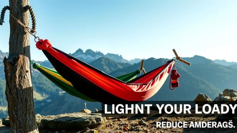 Lighten Your Load: Reduce Hammock Weight for Backpacking