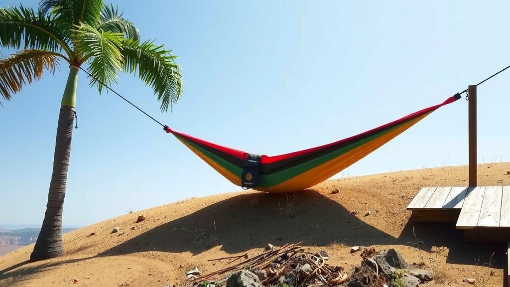 Hanging Your Hammock on a Hillside