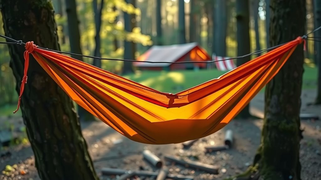 Setting Up Your Hammock Drip Line for Dry Camping