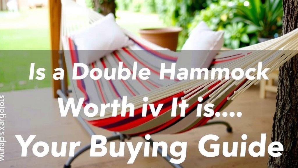 Is a Double Hammock Worth It? Your Buying Guide