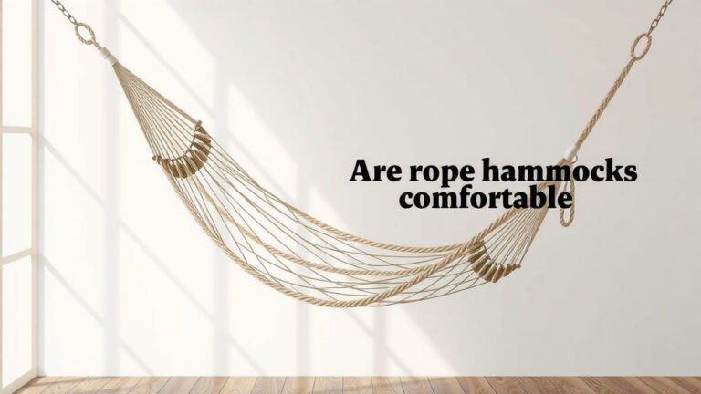 Are Rope Hammocks Comfortable? Your Complete Guide