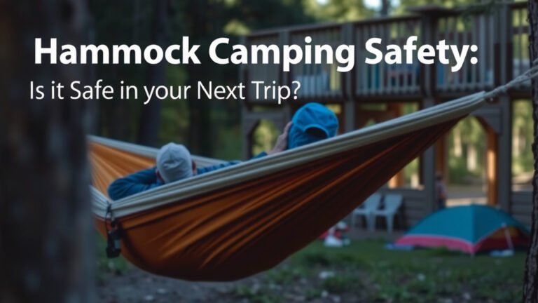 Hammock Camping Safety: Is It Safe for Your Next Trip