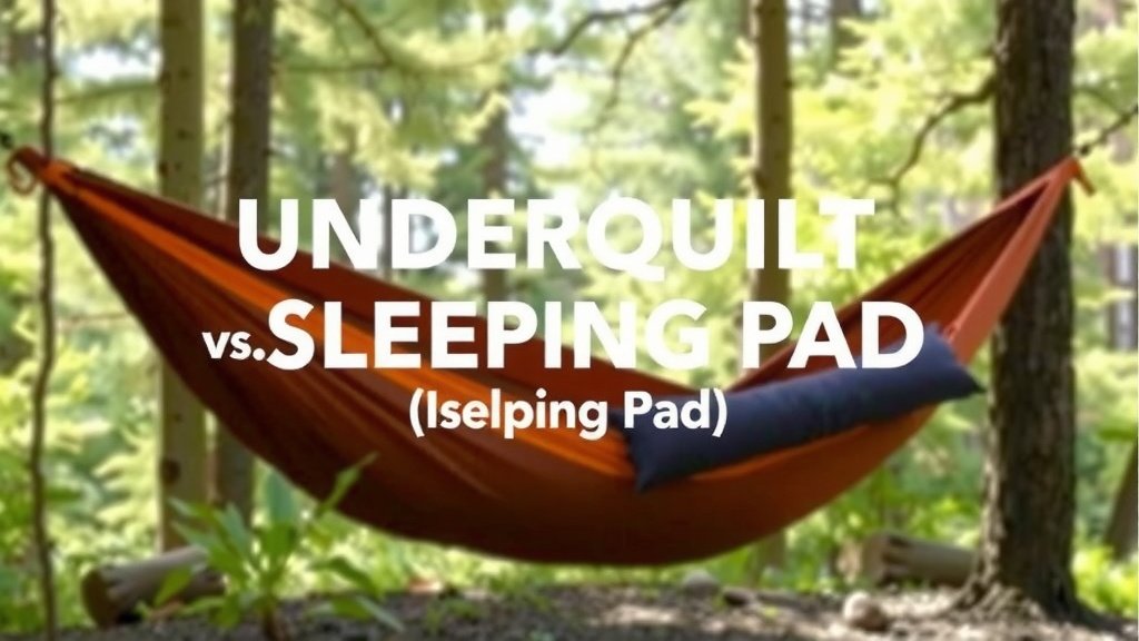 Underquilt vs. Sleeping Pad for Hammock Comfort