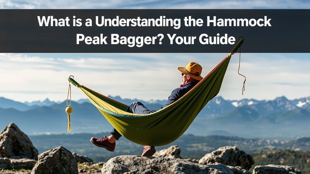 Understanding the Hammock Peak Bagger Phenomenon