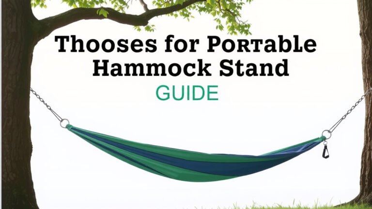 Choosing the Best Portable Hammock Stand: A Guide