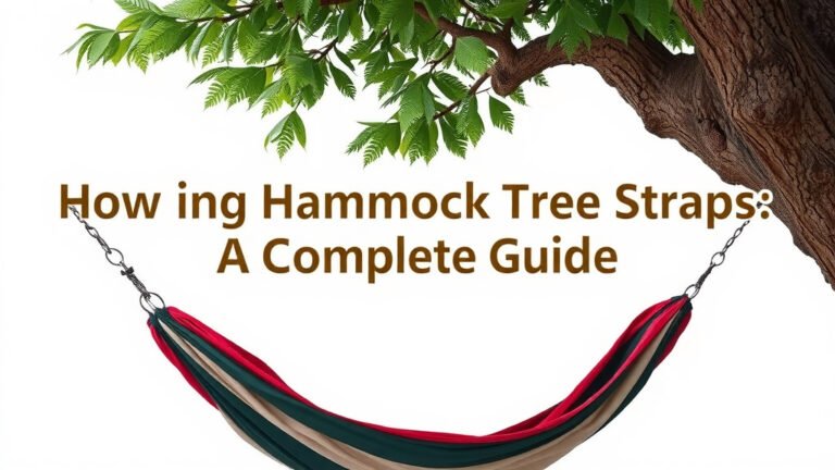 Choosing Hammock Tree Straps: A Complete Guide