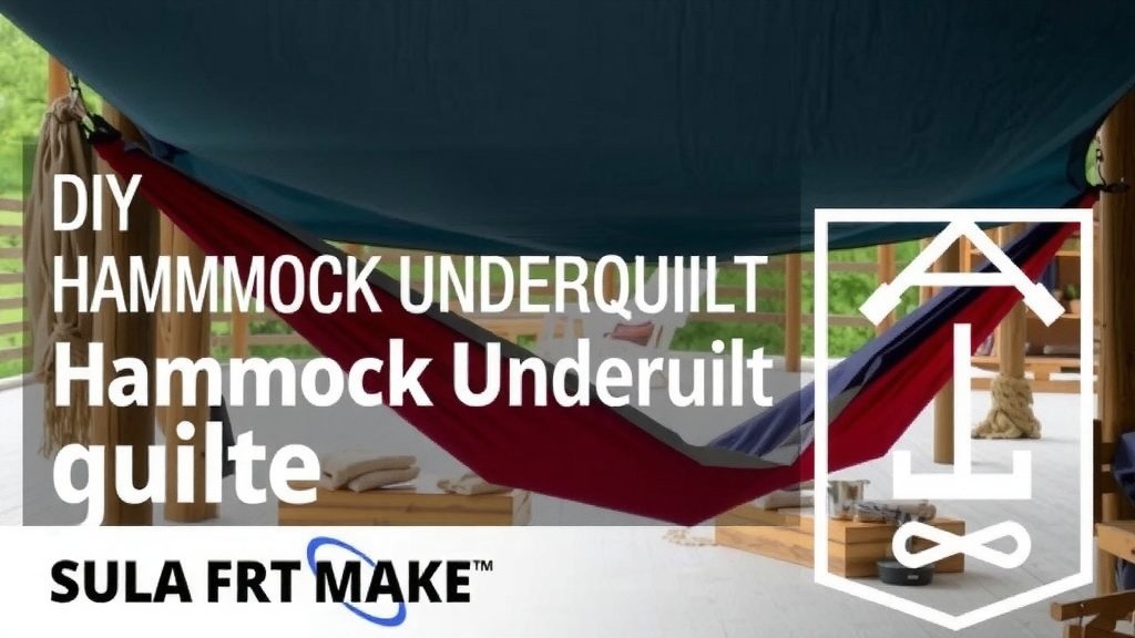 Building Your Own Hammock Underquilt