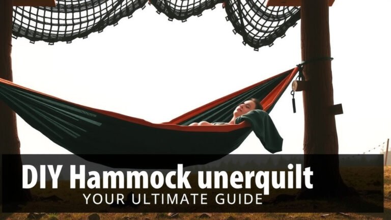 DIY Hammock Underquilt: Your Ultimate Guide