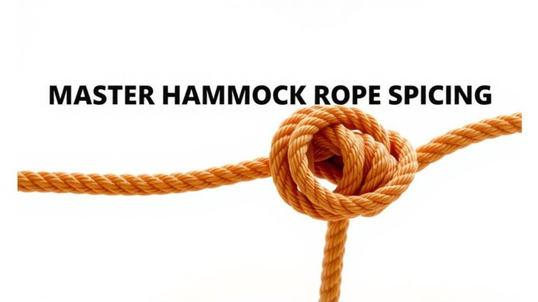 Master Hammock Rope Splicing: A Step-by-Step Guide