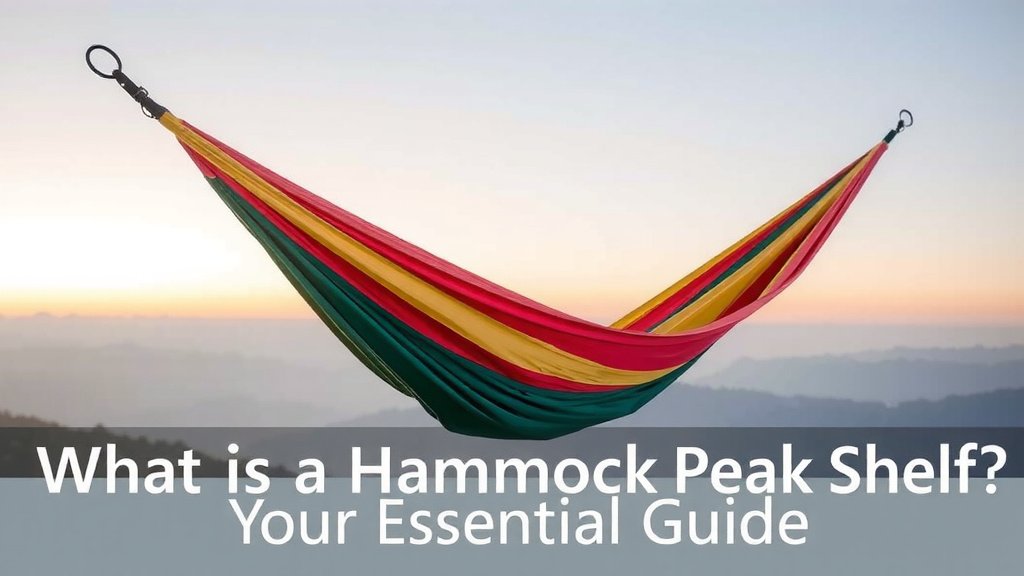 What is a Hammock Peak Shelf? Your Essential Guide