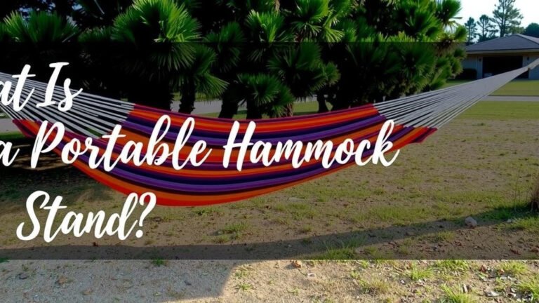 What Is a Portable Hammock Stand? Your Guide